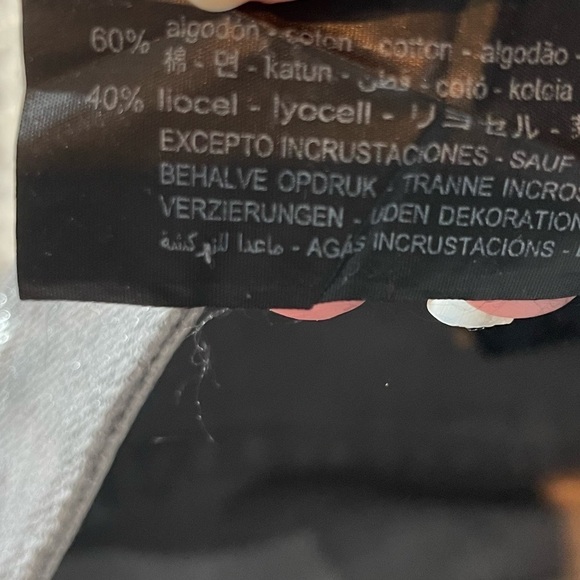 New Zara Midrise Metallic Sparkle Slim Straight Silver Grey Jeans - Picture 13 of 13